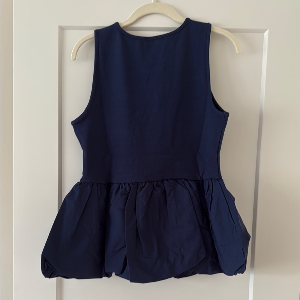 Anthropologie: Maeve Bubble Peplum Tank - Picture 5 of 8